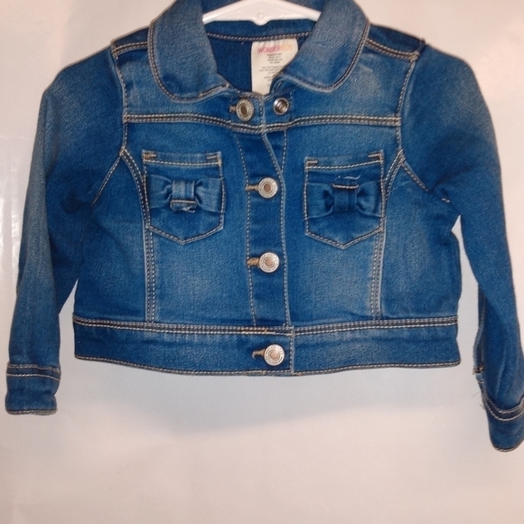 Wonder Kids Demin Jacket, 12M, Blue, NWOT - Picture 1 of 4